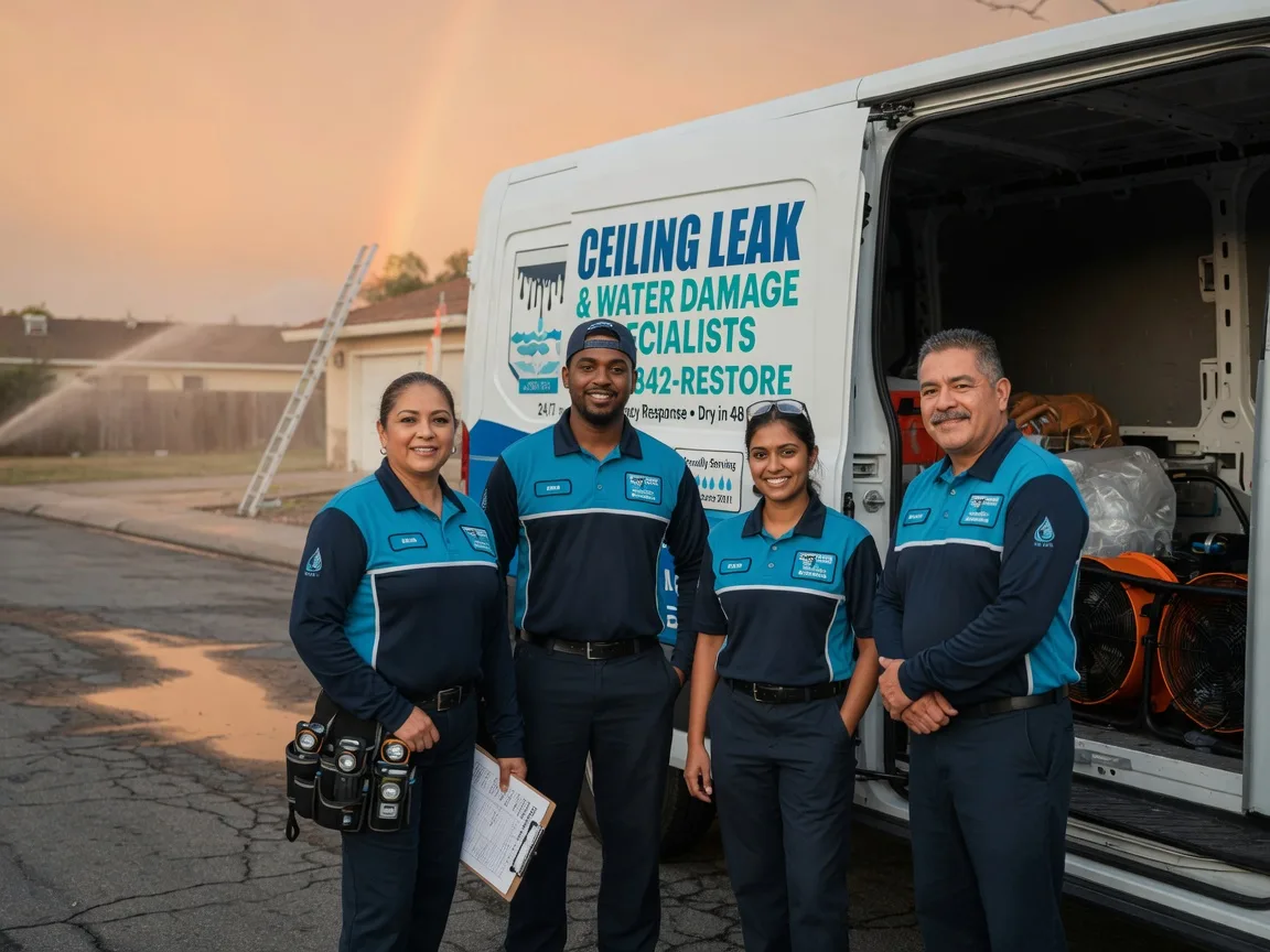 Ceiling Leak Cleanup company in Dodge, TX